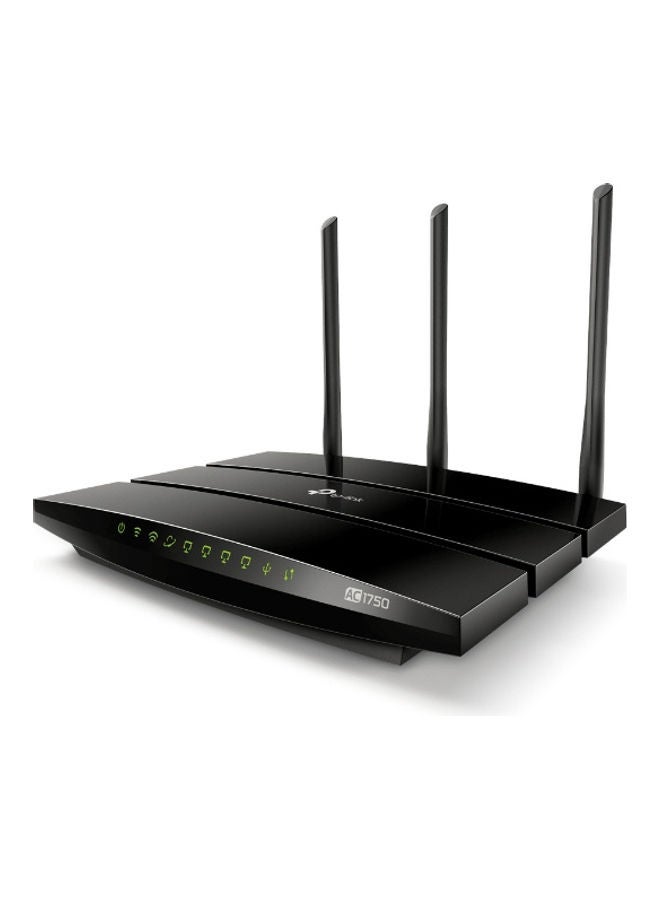 TP-LINK - Archer C7 Wireless Dual Band Gigabit Router Black - Image 1
