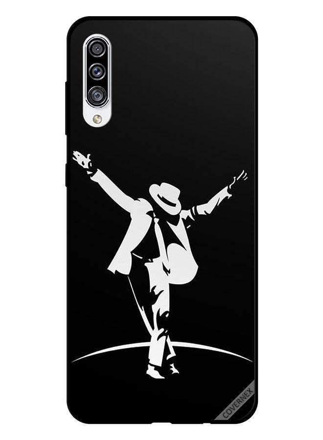 كوفرنيكس غطاء حماية واقٍ بتصميم حركي بالأبيض والأسود لهاتف سامسونج جالاكسي A30s متعدد الألوان - Image 1