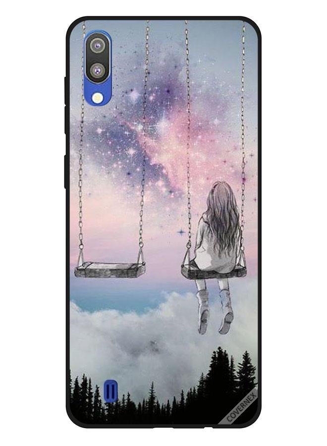 Covernex Alone Sad Girl Design Protective Case Cover For Samsung Galaxy M10 Multicolour - Image 1