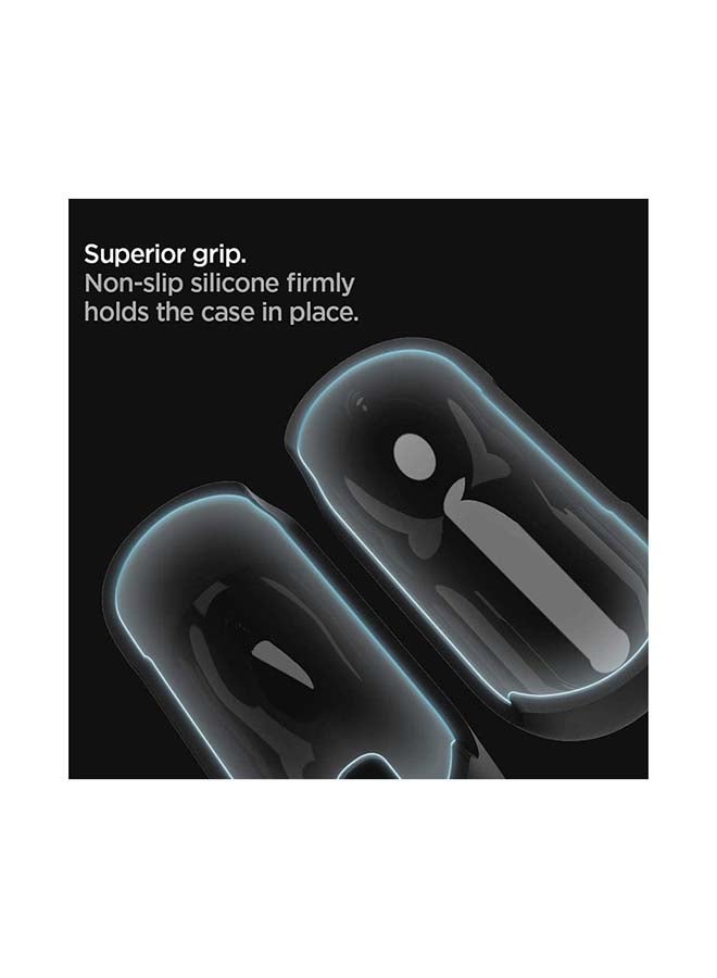 Spigen - Silicone Fit Case Cover For Apple AirPods Pro Black - Image 1