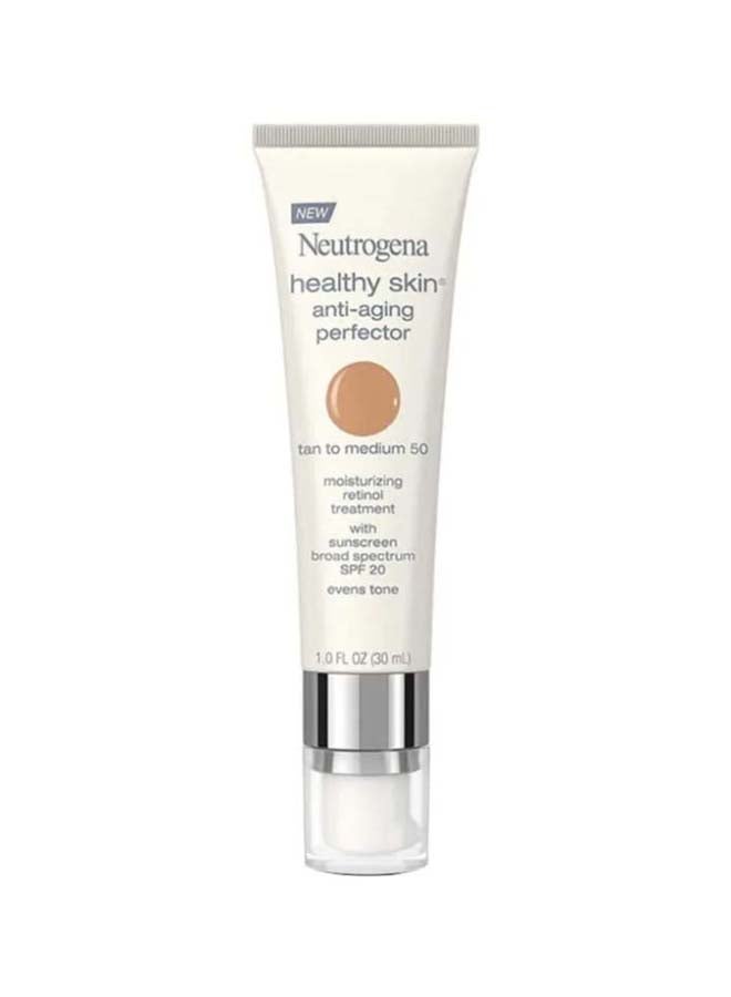 Neutrogena Healthy Skin Anti-Aging Perfector SPF20, 30 ml Tan to Medium 50 30ml  - Image 1