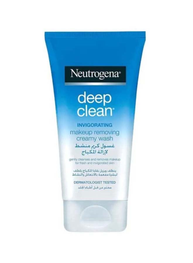 Neutrogena Deep Clean Make-Up Removing Creamy Face Wash 150ml  - Image 1