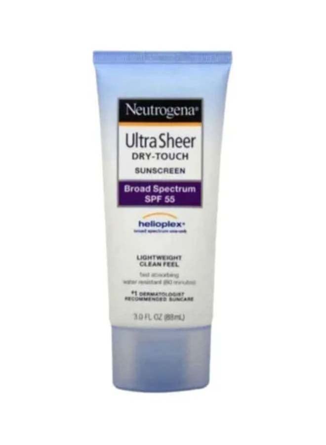 Neutrogena Ultra Sheer Dry-Touch Sunscreen With SPF 55 3Fluid Ounce  - Image 1