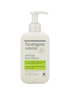 Neutrogena Pack Of 2 Naturals Purifying Facial Cleanser 6Fluid Ounce  - Image 1