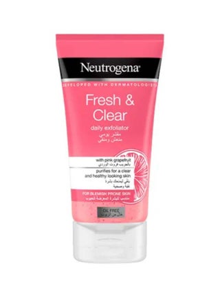 Fresh And Clear Daily Exfoliator With Pink Grapefruit 150ml - v1630473918/N32920208A_1