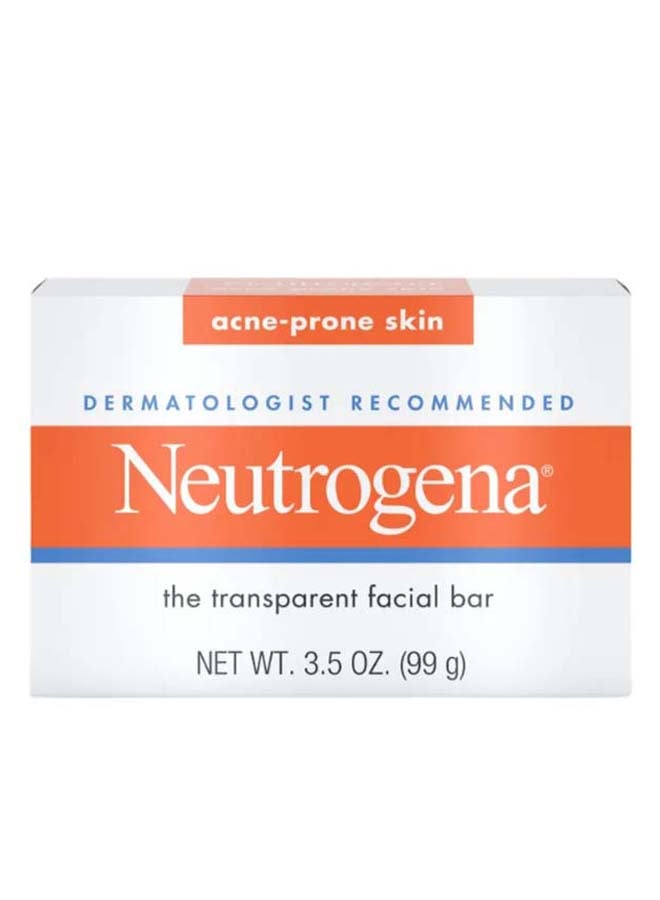 Neutrogena The Transparent Facial Bar 99grams  - Image 1
