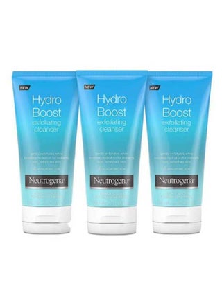 3-Piece Hydro Boost Daily Gel Cream Exfoliating Cleanser 3x141grams - v1630473920/N33353010A_1