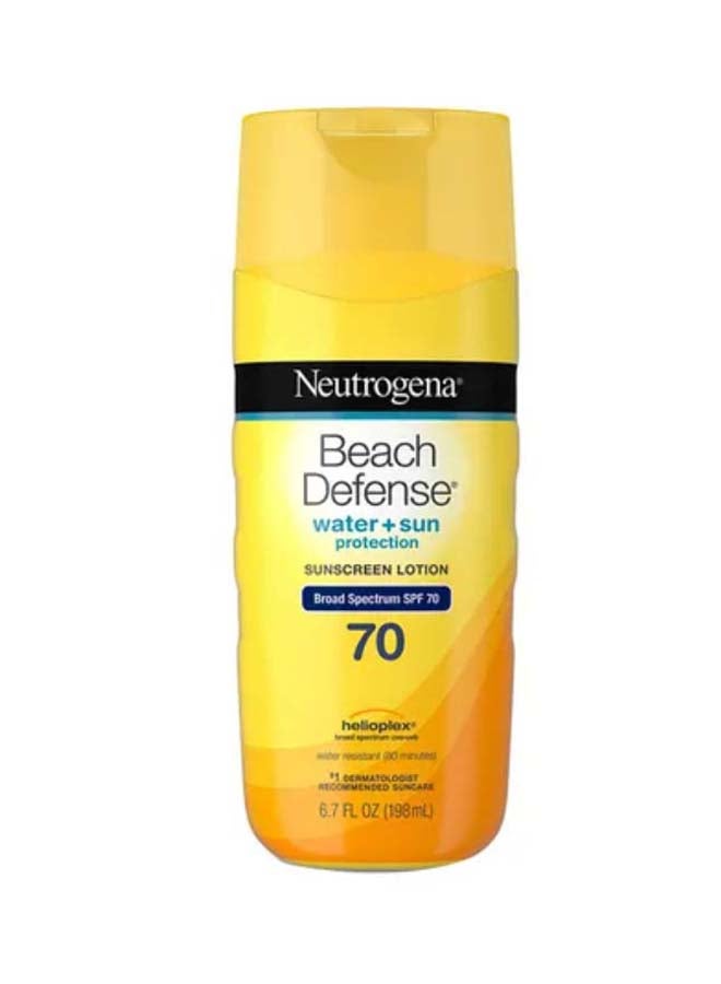 نيوتروجينا لوشن الوقاية من أشعة الشمس بيتش ديفينس بعامل وقاية من الشمس 70 6.7fluid_ounce - Image 1