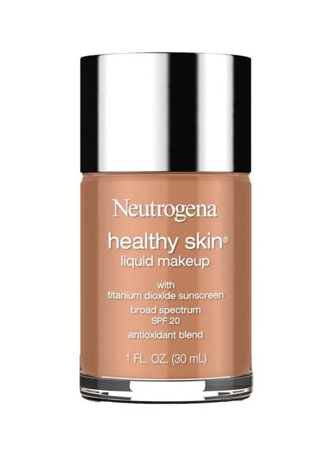 Neutrogena Healthy Skin Liquid Makeup Foundation SPF 20 135 Chestnut  - Image 1