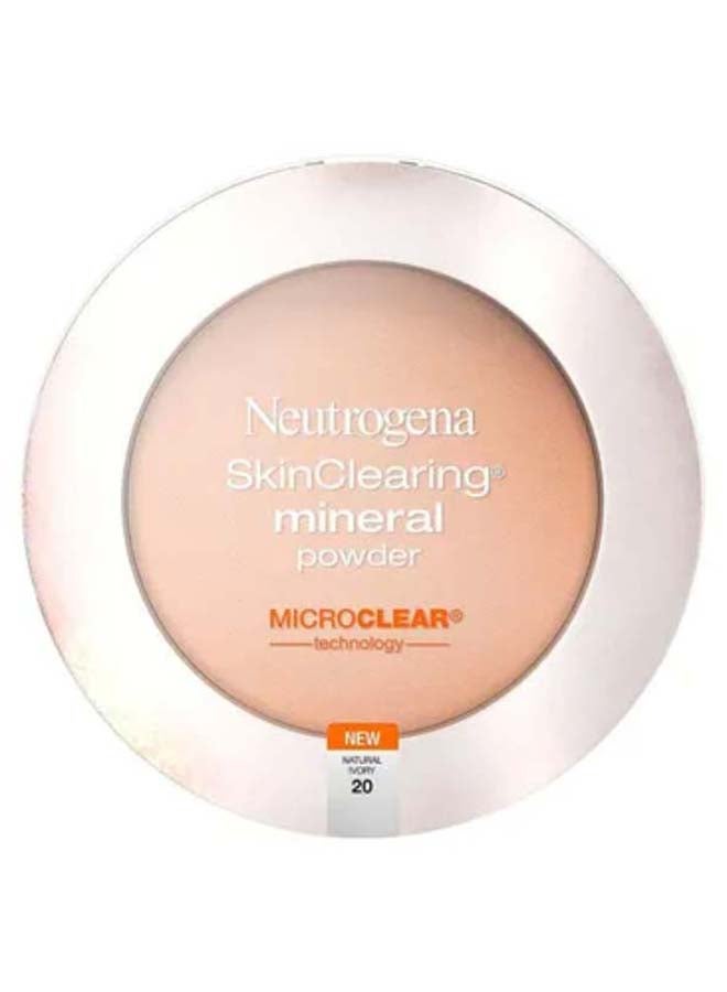 Neutrogena Skin Clearing Mineral Compact Powder Natural Ivory 20  - Image 1