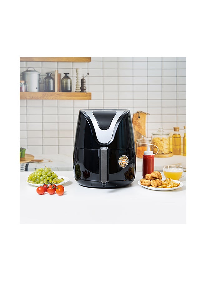 جيباس مقلاة هوائية رقمية 3.2 L 1350.0 W GAF37501 أسود/ رمادي - Image 4