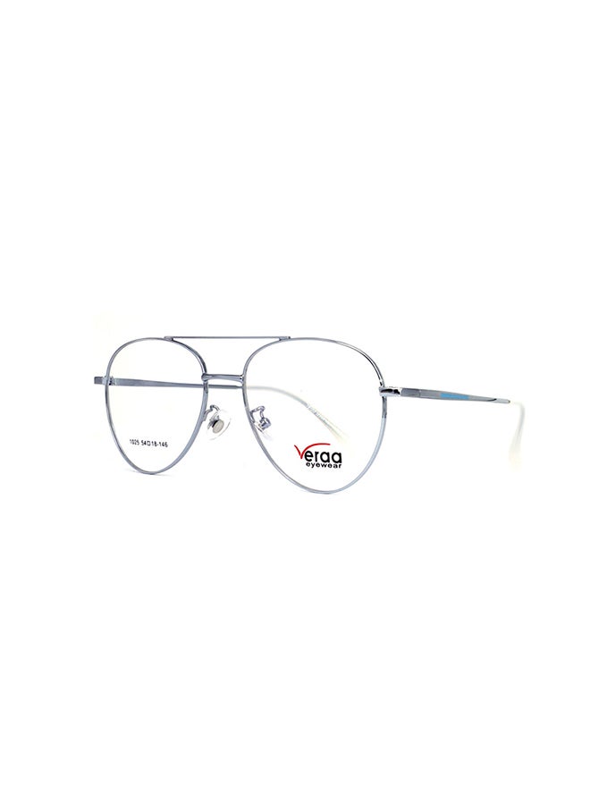 Veraa unisex Full Rimmed Aviator Frame - Lens Size: 54mm - Image 1
