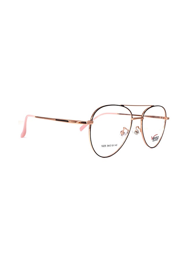 Veraa unisex Full Rimmed Aviator Frame - Lens Size: 54mm - Image 2