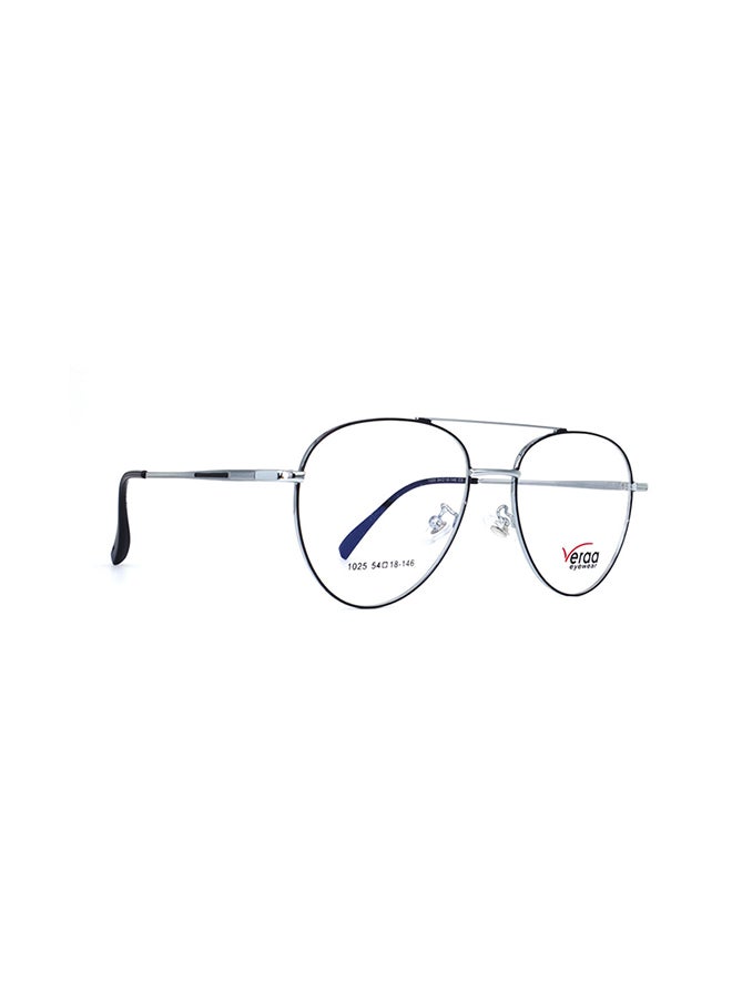 Veraa unisex Full Rimmed Aviator Frame - Lens Size: 54mm - Image 2