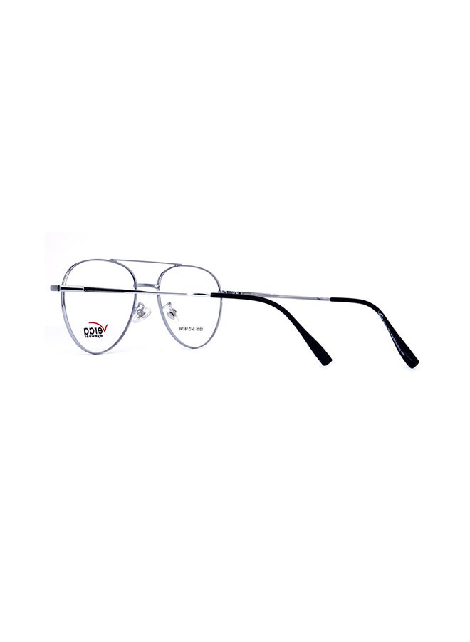 Veraa unisex Full Rimmed Aviator Frame - Lens Size: 54mm - Image 3