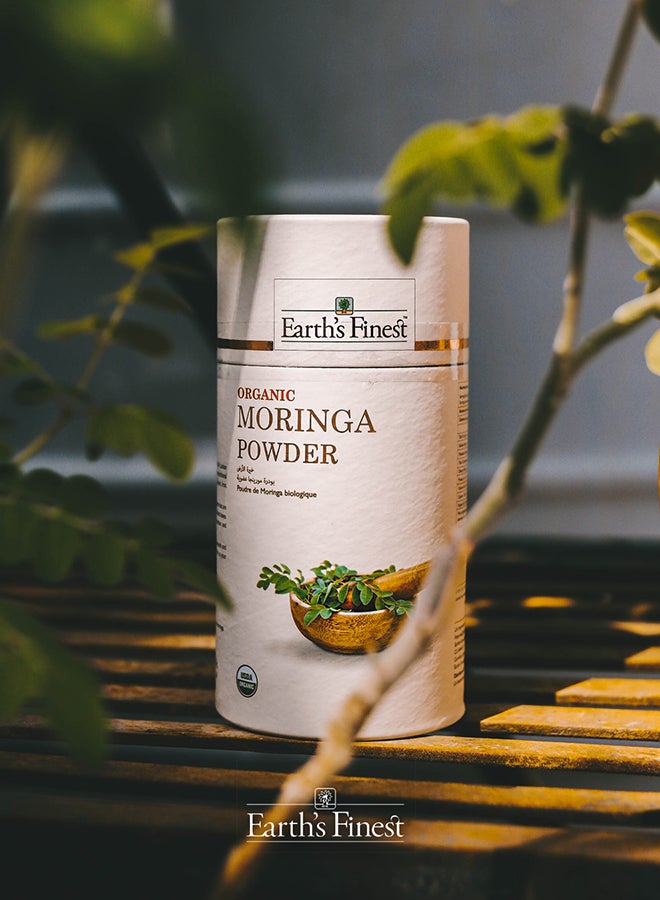 Earth`s Finest - Organic Moringa Powder 113grams - Image 1
