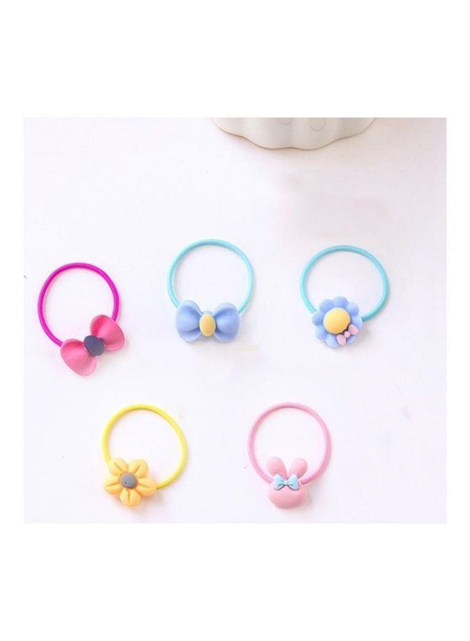 BGM 40-Piece Cute Lovely Girls Kids Rubber Band Hair Multicolour  - Image 2