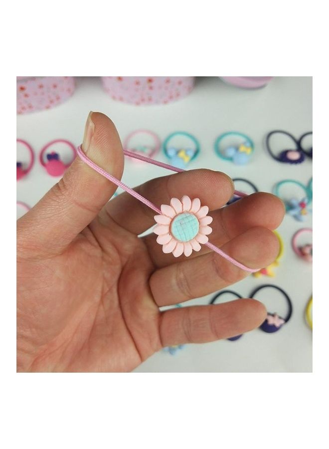BGM 40-Piece Cute Lovely Girls Kids Rubber Band Hair Multicolour  - Image 5
