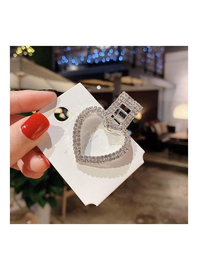 BGM Fashion Flash Luxury Diamond Crystal Pearl Elegant Women Barrettes Hair Accessories  - Image 2