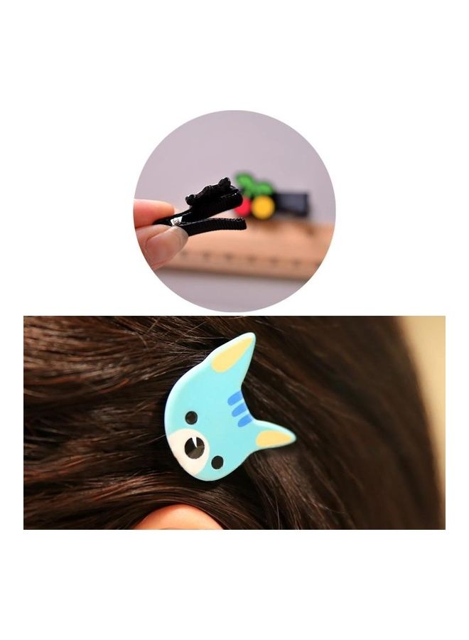 BGM - 10-Piece Acrylic Kids Cartoon Pattern Accessories Girl Mini Elastic Hair Rope - Image 1