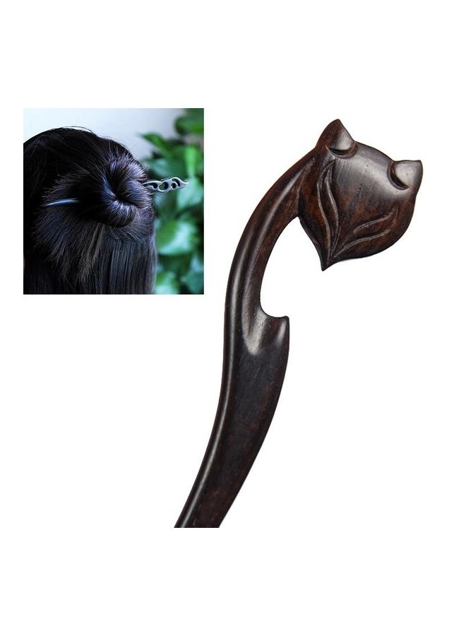 BGM - Ancient Style Handmade Classical Sandalwood Hairpin - Image 1