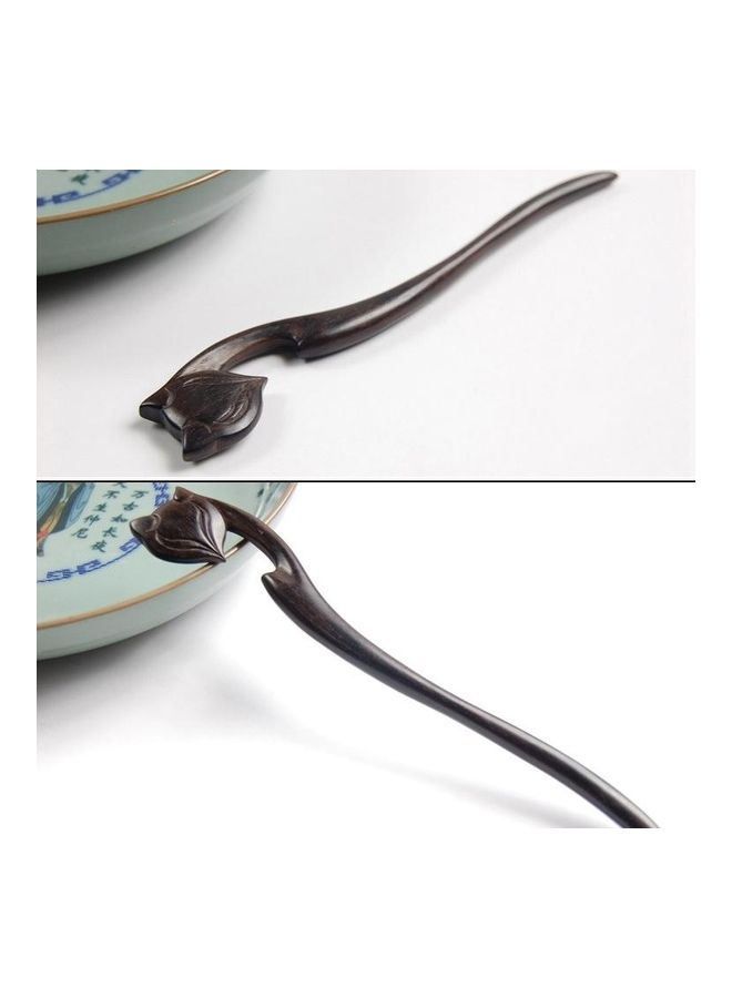 BGM - Ancient Style Handmade Classical Sandalwood Hairpin - Image 1