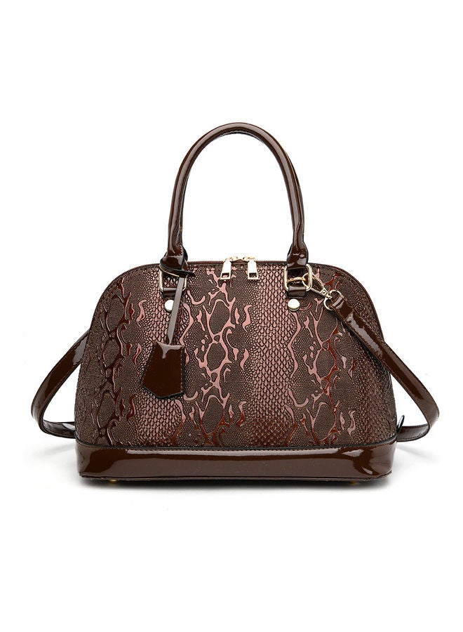 Sharpdo - 3-Piece Stylish Bag Set Brown - Image 1