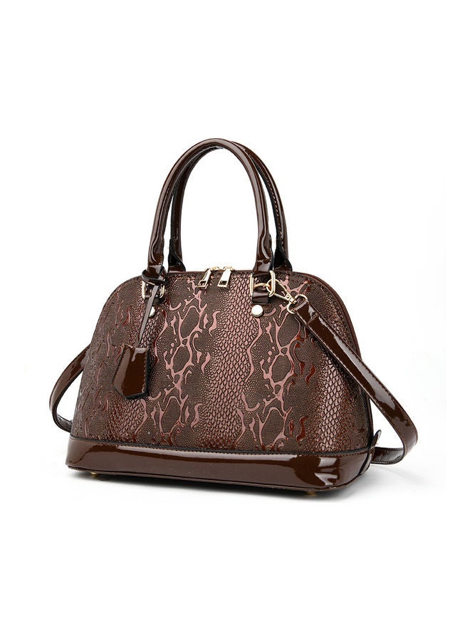 Sharpdo - 3-Piece Stylish Bag Set Brown - Image 1