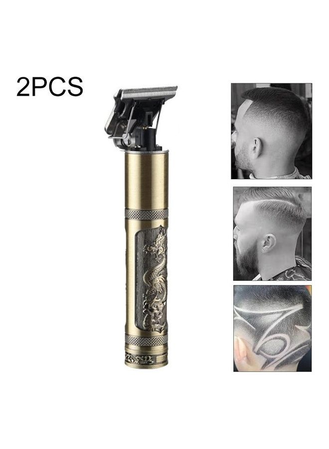 بي جي إم طقم مقص T9 كهربائي مزودة برأس أنبوب زيت من النحاس المعدني بالكامل مكون من قطعتين دراغون اند فينيكس - Image 1