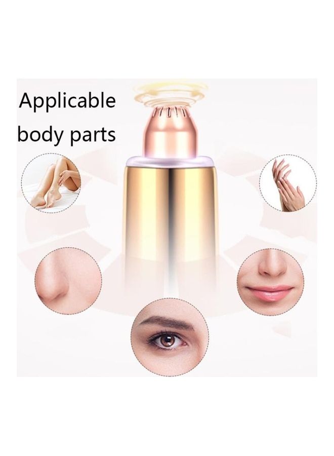 بي جي إم أداة تشذيب الحواجب الكهربائية طراز GT-1912 متعددة الوظائف ومزودة بمنفذ USB أبيض - Image 4