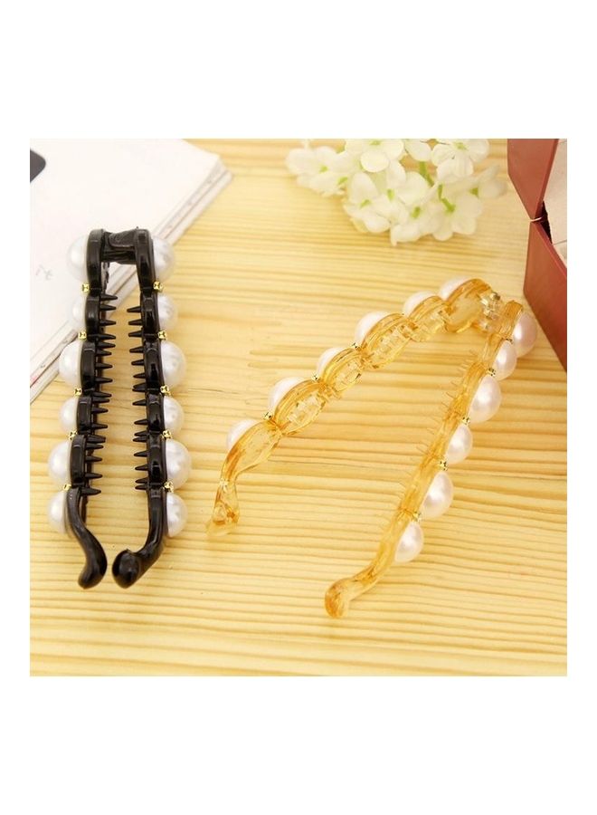BGM Pearls Hairpins Black - Image 4