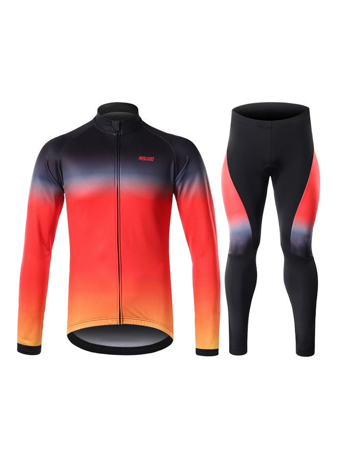 Generic Winter Long Cycling Jersey Suit S - Image 5