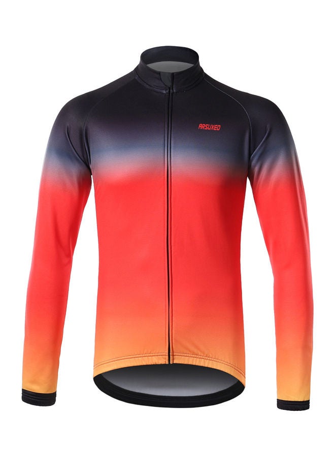 Generic Winter Long Cycling Jersey Suit XL - Image 2