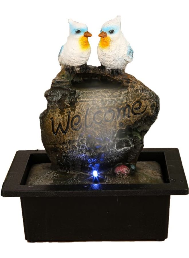 Birds Decorative Fountain Water Fall Multicolour 30cm  - Image 1