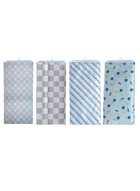 Ironing Board Cover Suitable For Mesh Top Boards Metallized Fabric Assorted 137x38cm