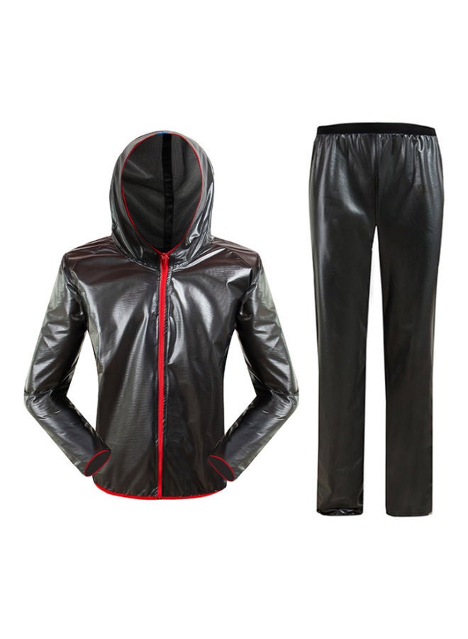 Generic - Cycling Raincoat With Hood L - Image 1