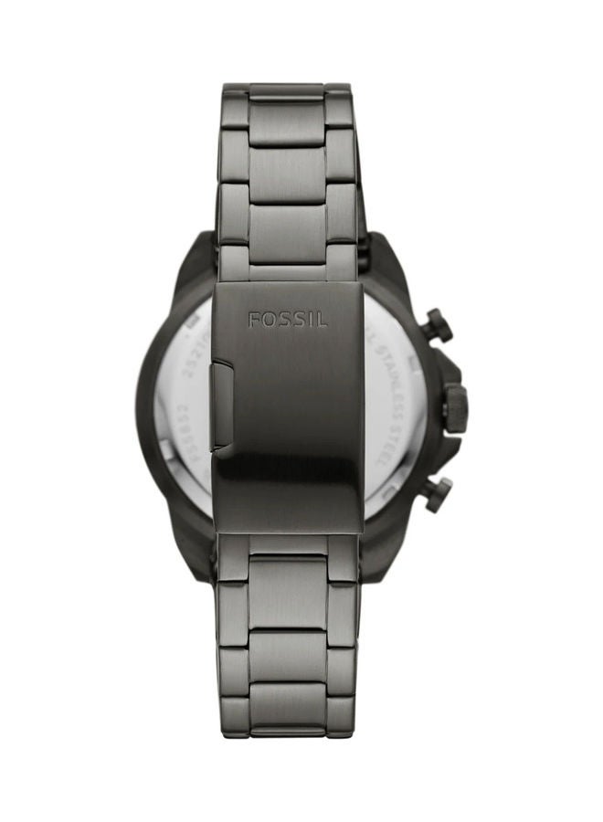 FOSSIL Men's Bronson Stainless Steel Watch FS5852 - 44 mm - Black  - Image 3