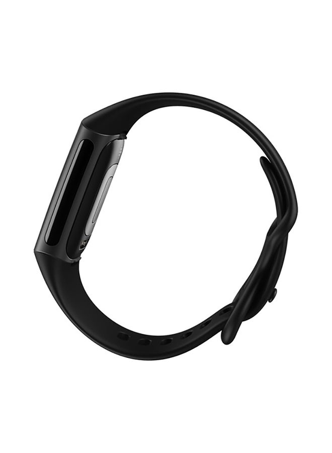 Fitbit Charge 5 Advanced Fitness + Health Tracker with Tools for Heart Stress Management And Daily Readiness Score Black/Graphite Stainless Steel  - Image 4
