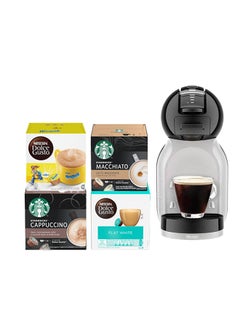 De'Longhi Nescafé Dolce Gusto Mini Me Single Serve Capsule Coffee Machine Starter Kit, Including coffee capsules 0.8 L 1460.0 W EDG155.BG black/grey  - Image 2
