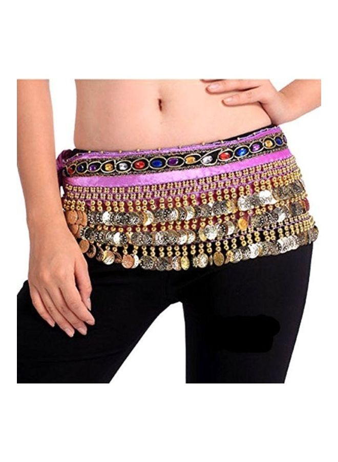 Fancydresswale Belly Dance Waist Belt With Gold Coins 22.4 x 16 x 3.4cm 