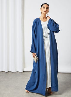 Comfortable Modest Abaya Blue - v1630491703/N48968301V_1