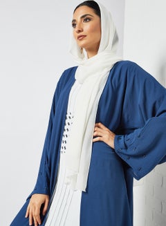 Comfortable Modest Abaya Blue - v1630491703/N48968301V_4