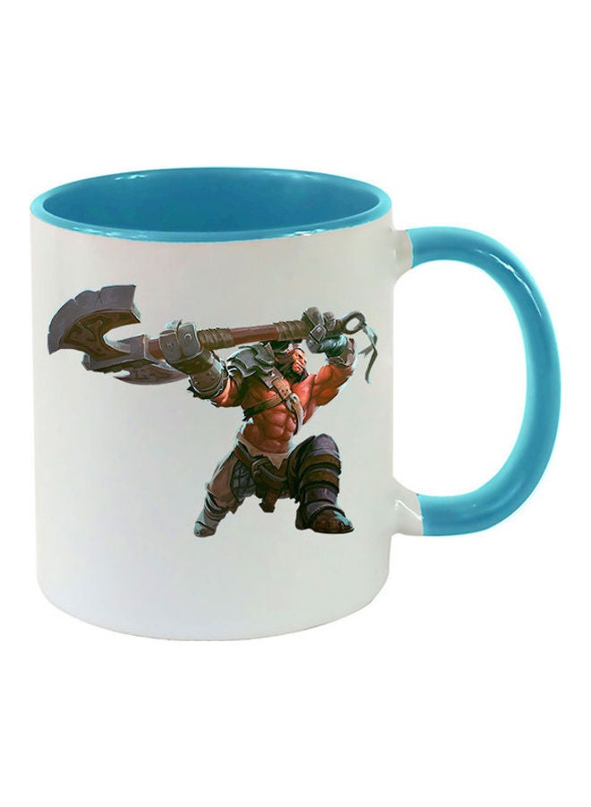 MEC Personajes De Dota Printed Mug Light Blue 