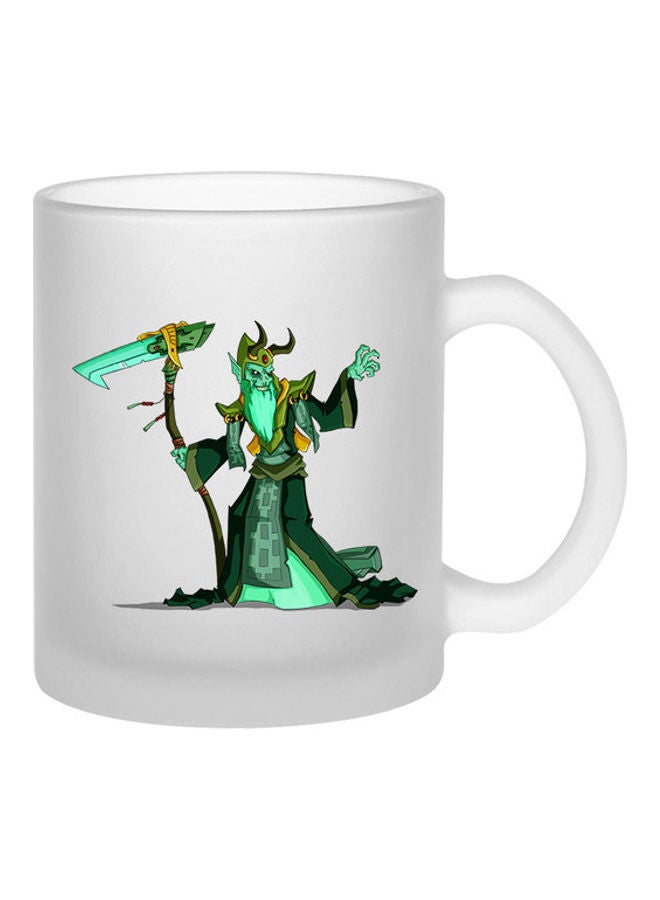 MEC Necrophos Sketch Dota 2 Character Printed Frosted Mug White 