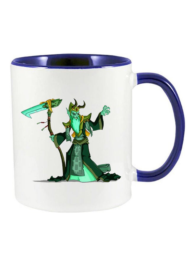 MEC Necrophos Sketch Dota 2 Character Printed Mug Blue 
