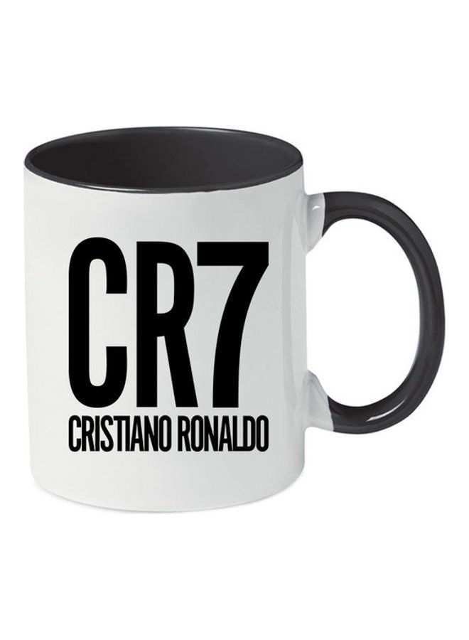 مج مطبوع عليه عبارة 'CR7 Cristiano Ronado' أسود - v1630492552/N50608681A_1