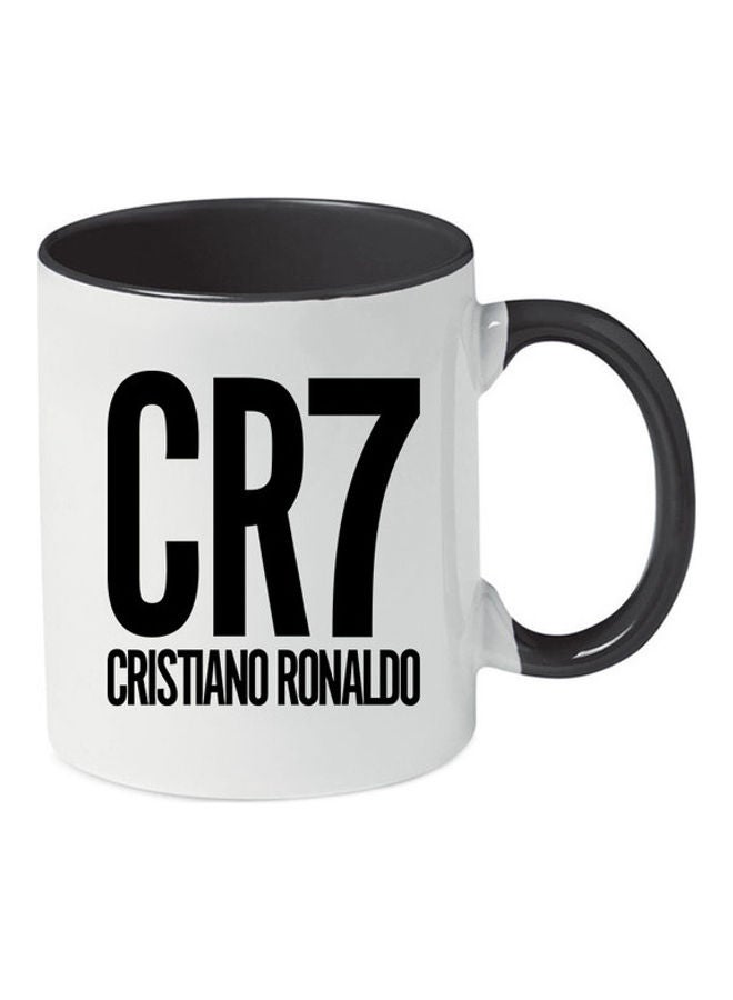 MEC CR7 Cristiano Ronaldo Printed Mug Black