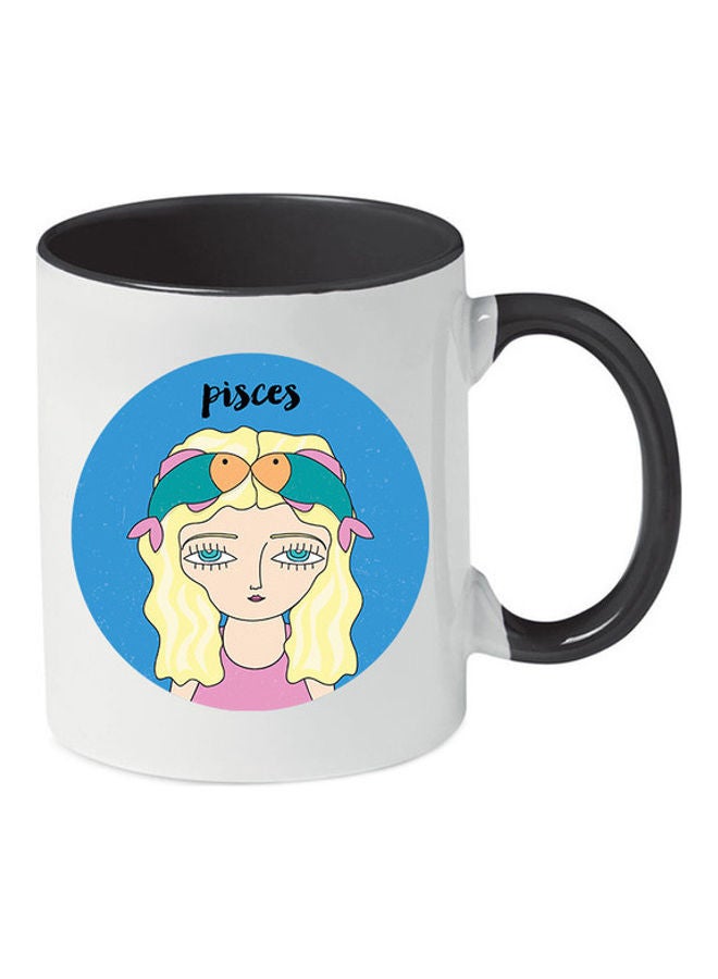 إم إي سي مج بطبعة رمز البرج الفلكي أسود