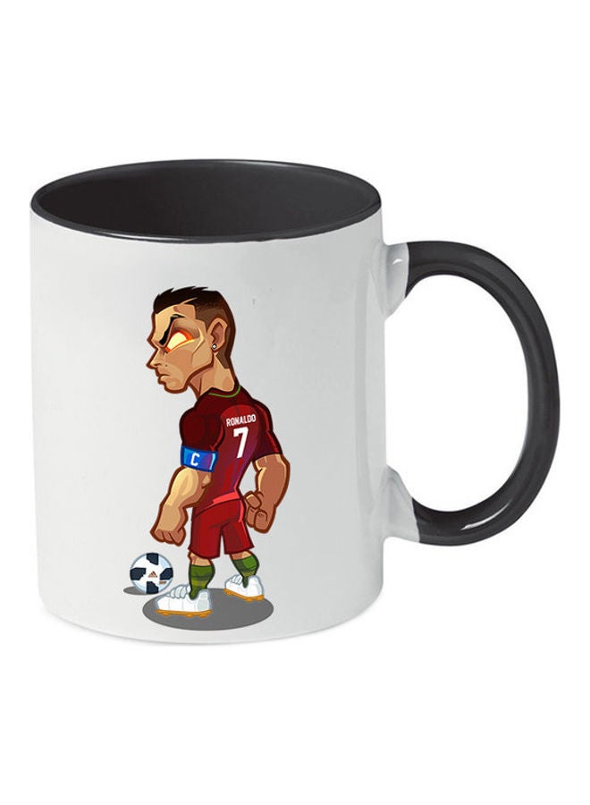MEC Cristiano Ronaldo Printed Mug Black