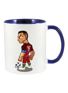 Cristiano Ronaldo Printed Mug Blue - v1630492599/N50608308A_1